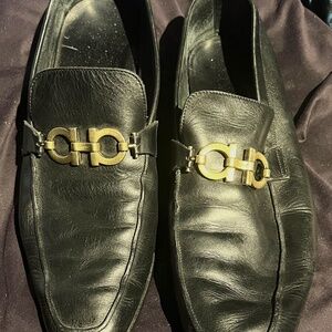 Ferragamo Black  Loafers (Soft Italian Leather